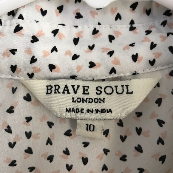 ASOS “Brave Soul” button down blouse - Picture 4 of 5